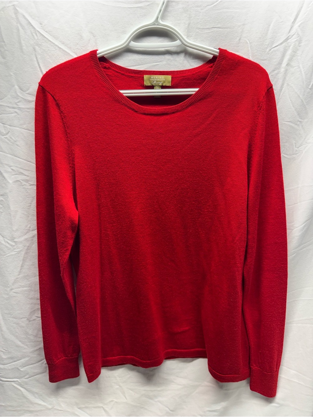 Charter Club Red Crewneck Sweater